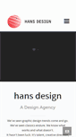 Mobile Screenshot of hansdesign.com